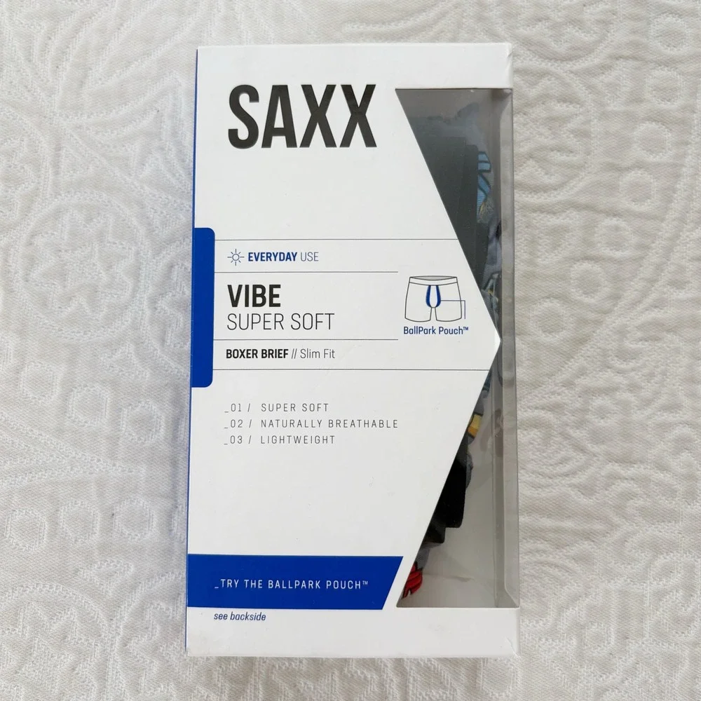 Saxx‎ Vibe Super Soft Boxer Brief, Beer Olympics